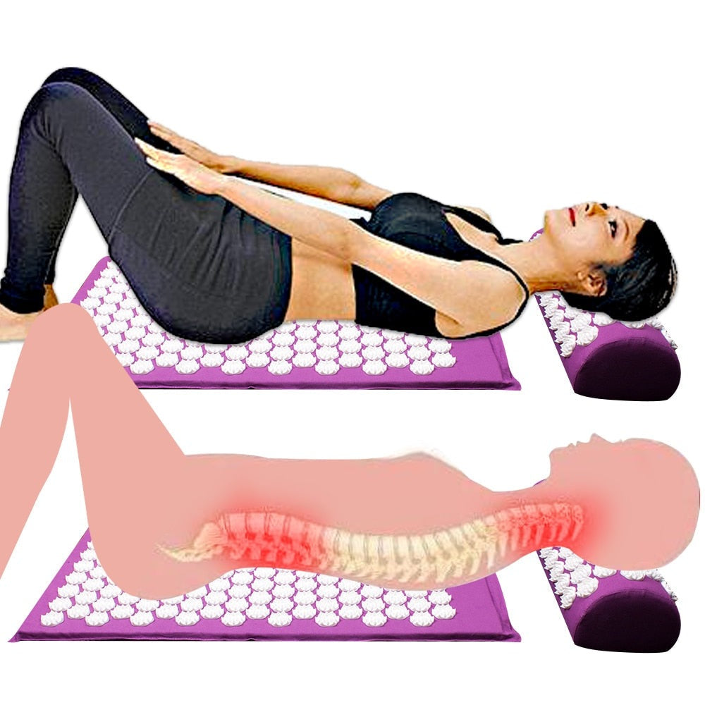 Skanto | Akupressur Yoga Matte & Pute Sett - RelaxMat
