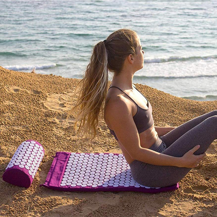 Skanto | Akupressur Yoga Matte & Pute Sett - RelaxMat