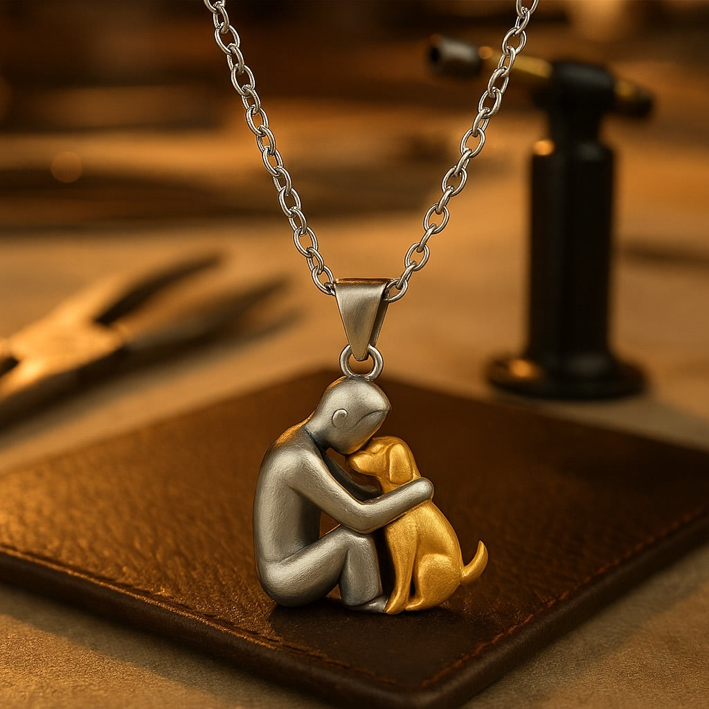 Skanto | Avalance | Elegant Embrace Pendant Necklace Stilige Smykker