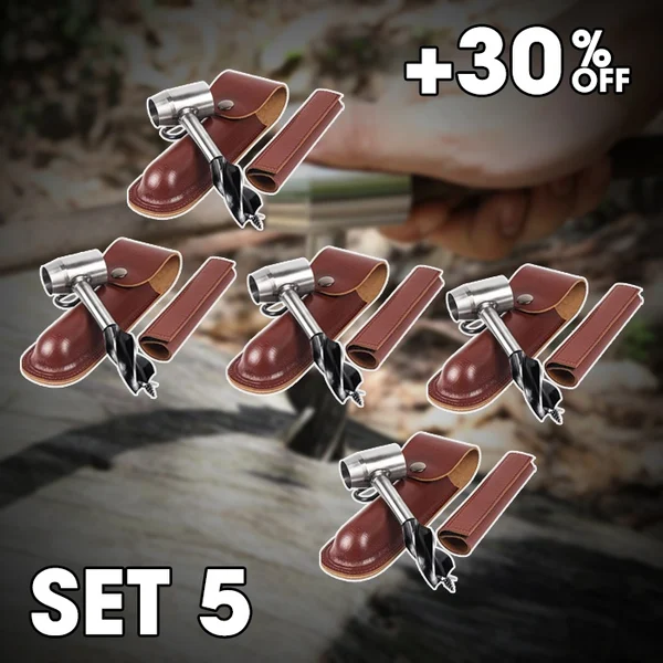 Skanto | Bushcraft Auger – Bushcraft Hånd Auger Skrutrekker