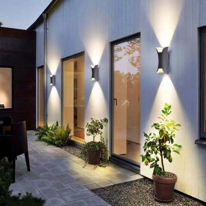Skanto | Moderne LED Utendørs Vegglampe - LumiEdge