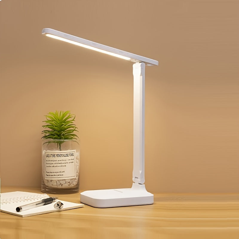 LumiDesk – Justerbar LED Skrivebordslampe med Berøring og USB Skanto