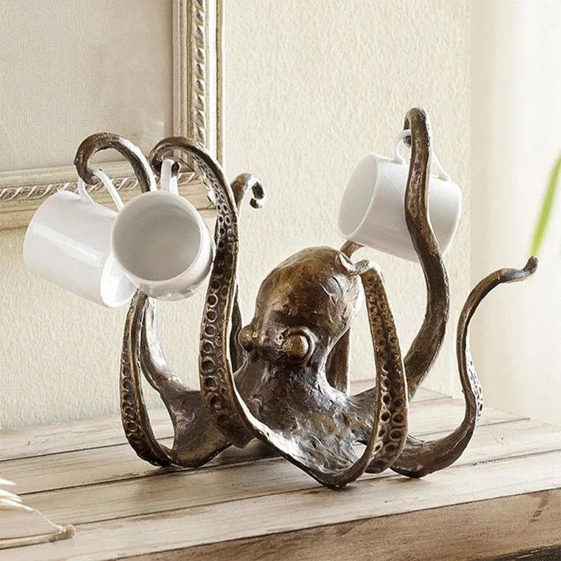 Skanto | Octopus Koppholder Borddekorasjonsstatue
