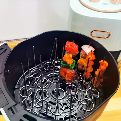 Skanto | GrillMeisterX Turbo Spyd — Perfekte, saftige spyd uten vridningsstress for din ultimate grillfest (10 deler)