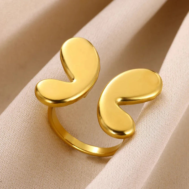 Skanto | Justerbare Boble Sommerfugl Vinger Ring