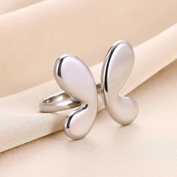 Skanto | Justerbare Boble Sommerfugl Vinger Ring