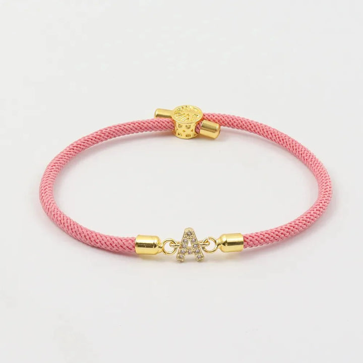 Skanto | Justerbare Bokstav Initial Armbånd