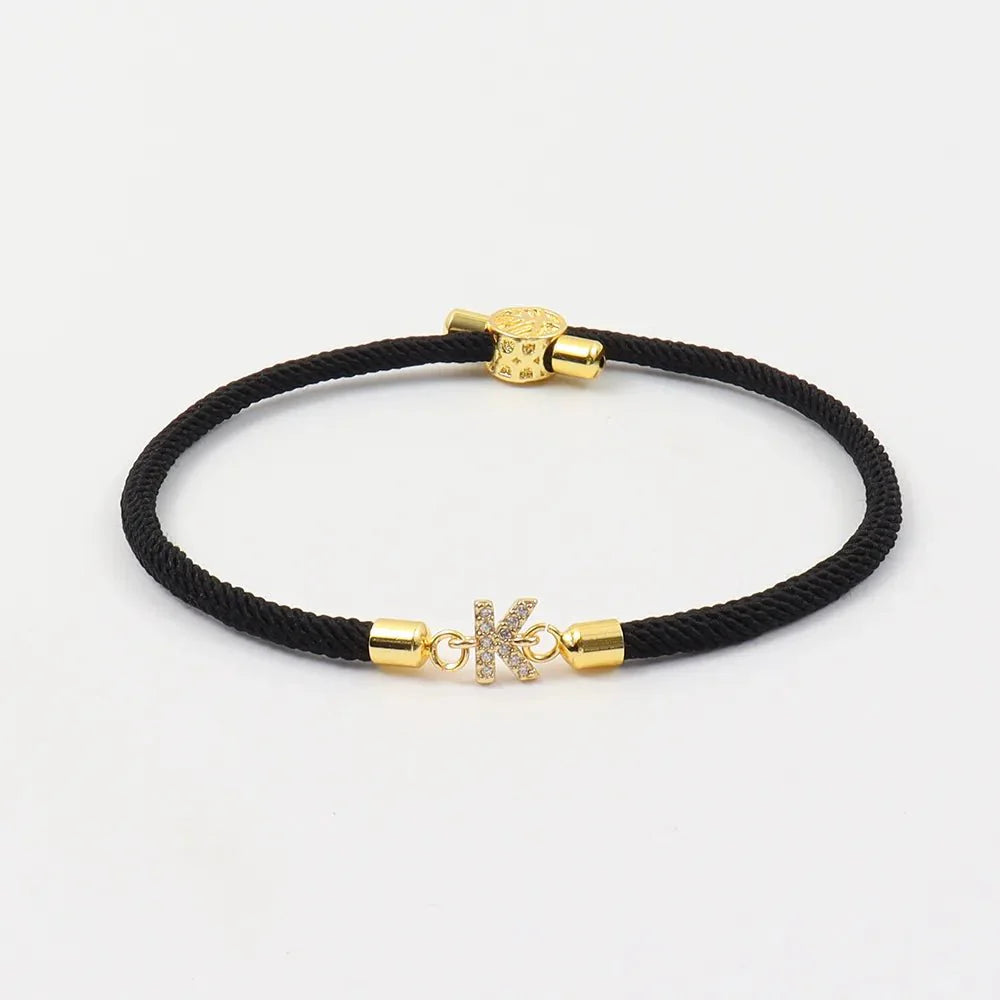 Skanto | Justerbare Bokstav Initial Armbånd