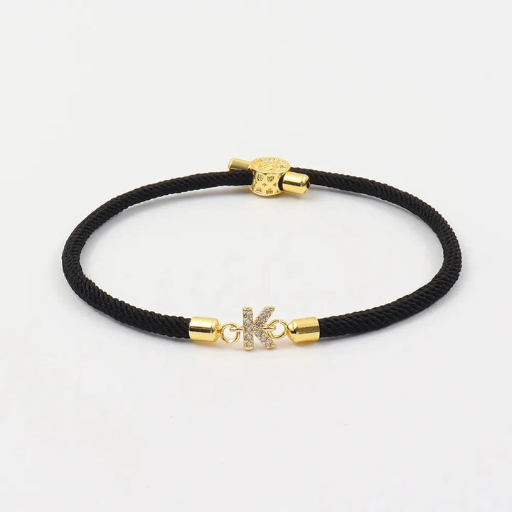 Skanto | Justerbare Bokstav Initial Armbånd