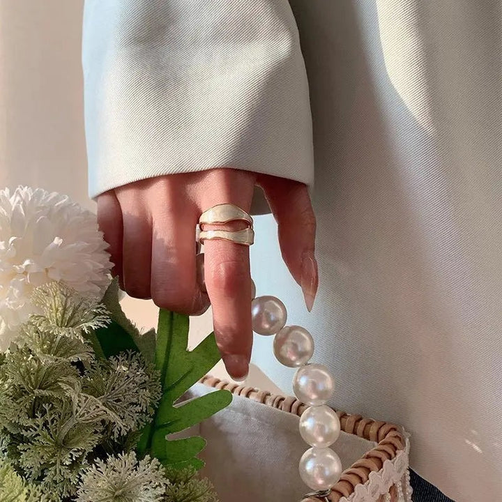 Skanto | Justerbar Luksus Gull Spalte Ring