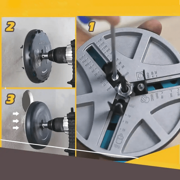 Skanto | DiaMaster Multi – Trident Blade Hole Cutter for Plastic and Aluminum