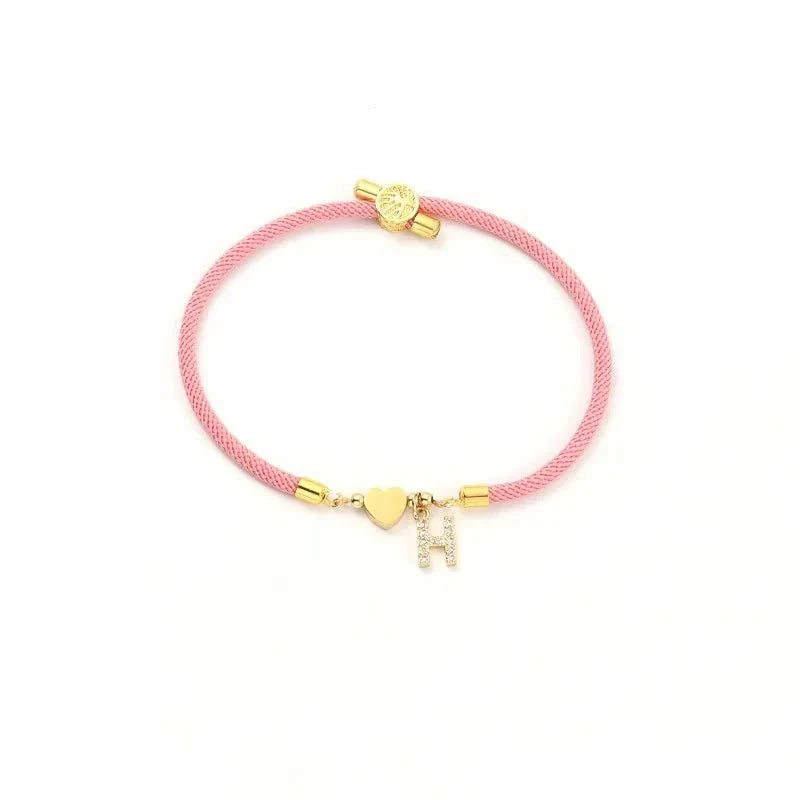 Skanto | Justerbar Form Bokstav Initial Armbånd