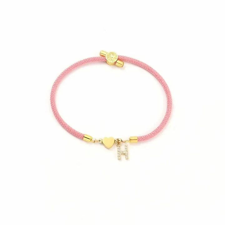 Skanto | Justerbar Form Bokstav Initial Armbånd