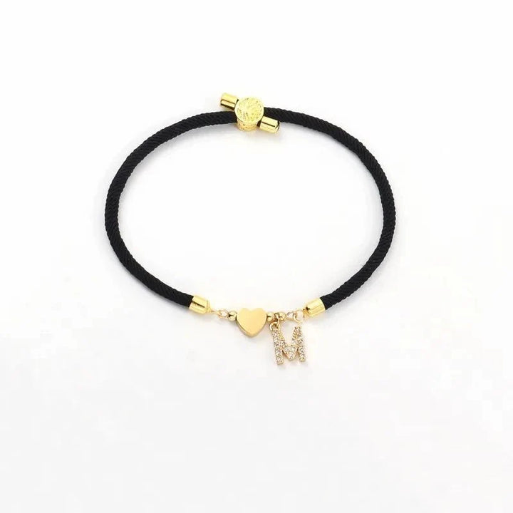 Skanto | Justerbar Form Bokstav Initial Armbånd