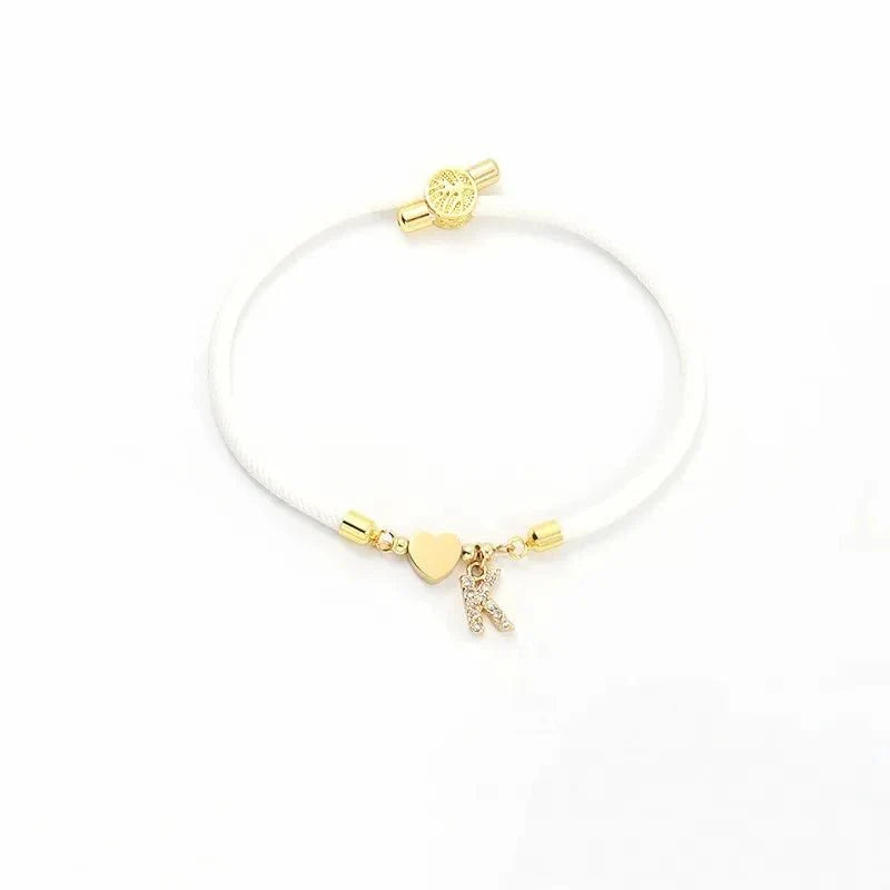 Skanto | Justerbar Form Bokstav Initial Armbånd