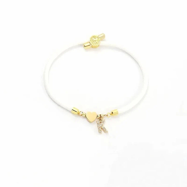 Skanto | Justerbar Form Bokstav Initial Armbånd