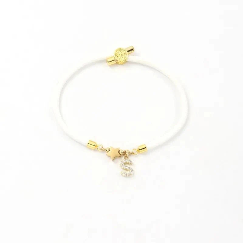 Skanto | Justerbar Form Bokstav Initial Armbånd