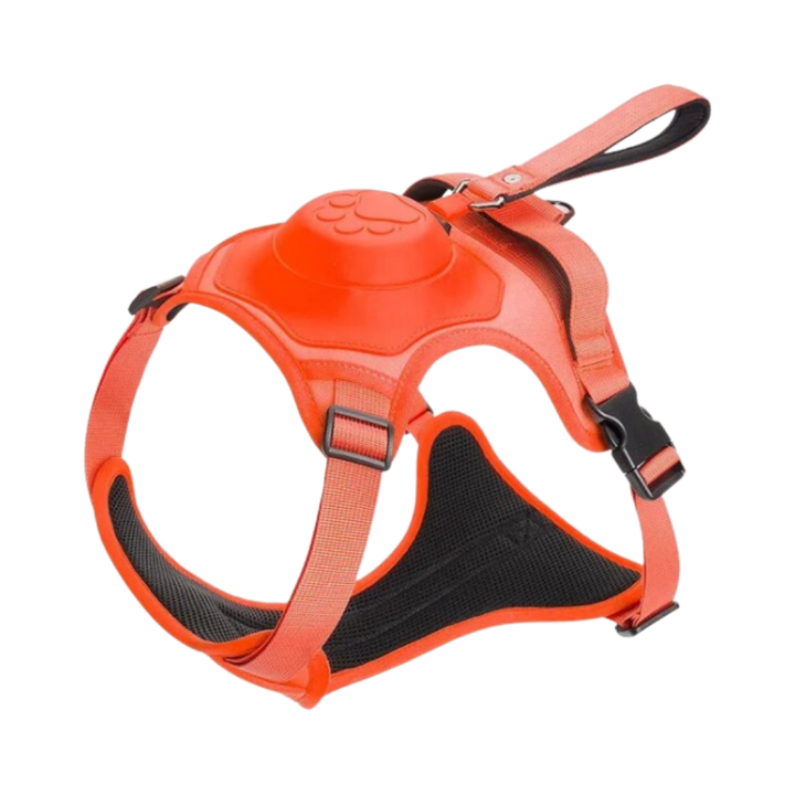 Justerbart og ergonomisk sett med hundesele og bånd