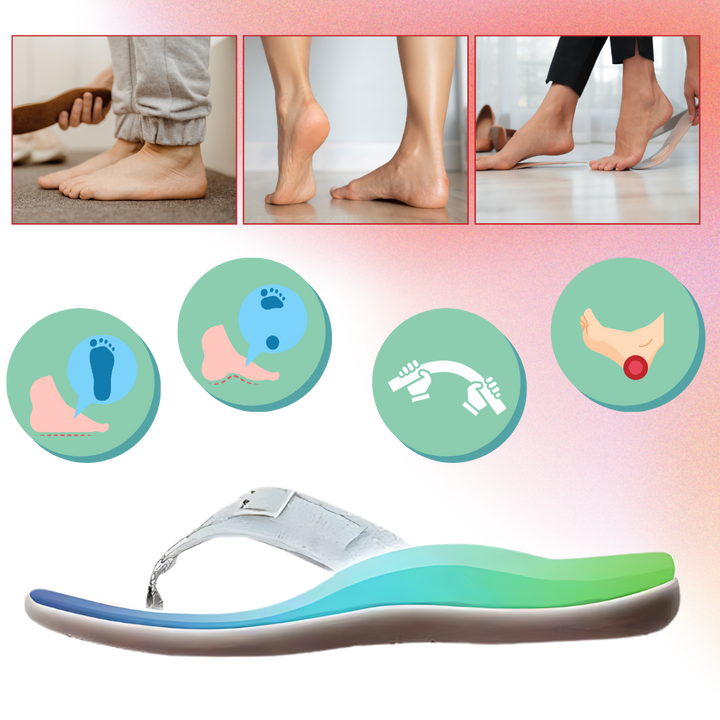 Ortopediske sandaler med justerbare remmer