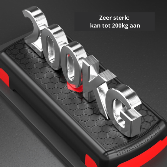 Norvo | Justerbar FitStep – Justerbar Fitness Step for Sikker & Allsidig Hjemmetrening