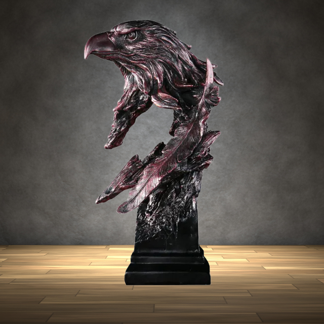 Skanto | Dekorativ Bronse Ørn Skulptur – Aquila