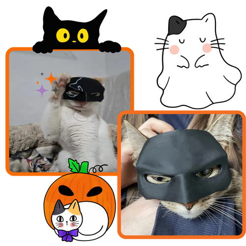 Bedårende Batman-Kattemaske