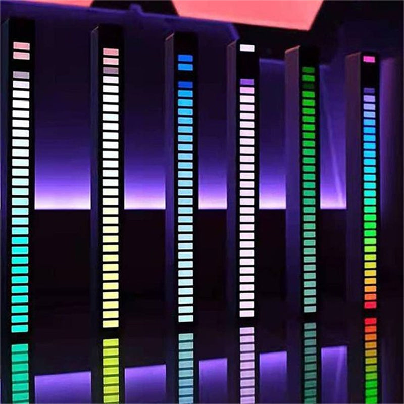 Trådløs lydaktivert RGB lysstripe | Skanto