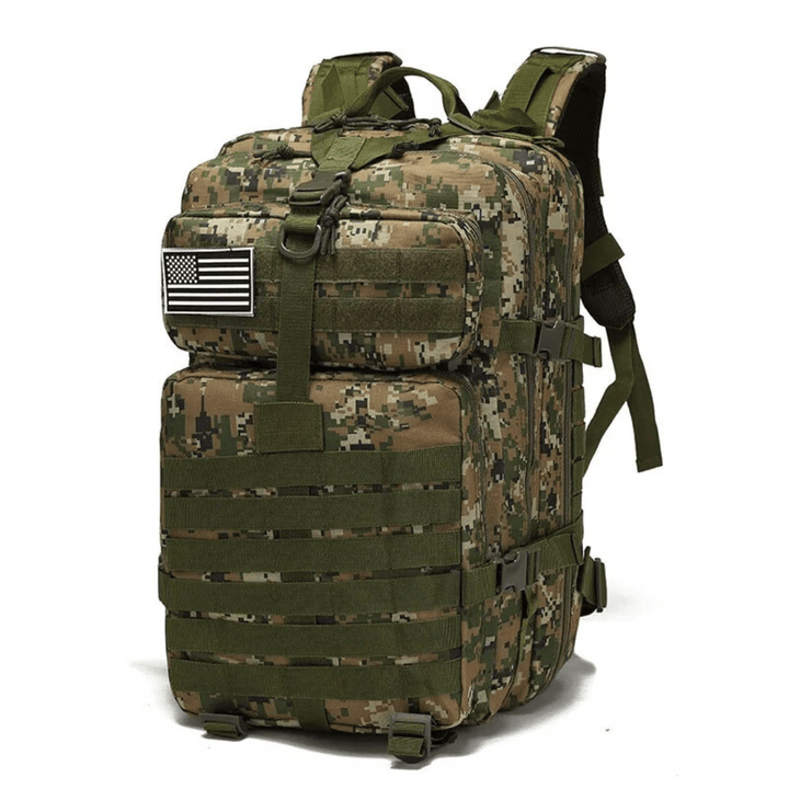 Skanto | ADVENTUREPACK – Vanntett 50L taktisk ryggsekk for reise og friluftsliv