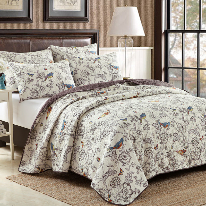 Skanto | Jule 100% Bomull Vann Quilt Tre-dels Sett