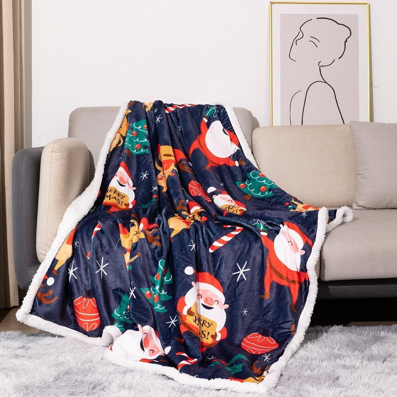 Skanto | Flanell Juleteppe Dobbeltlag