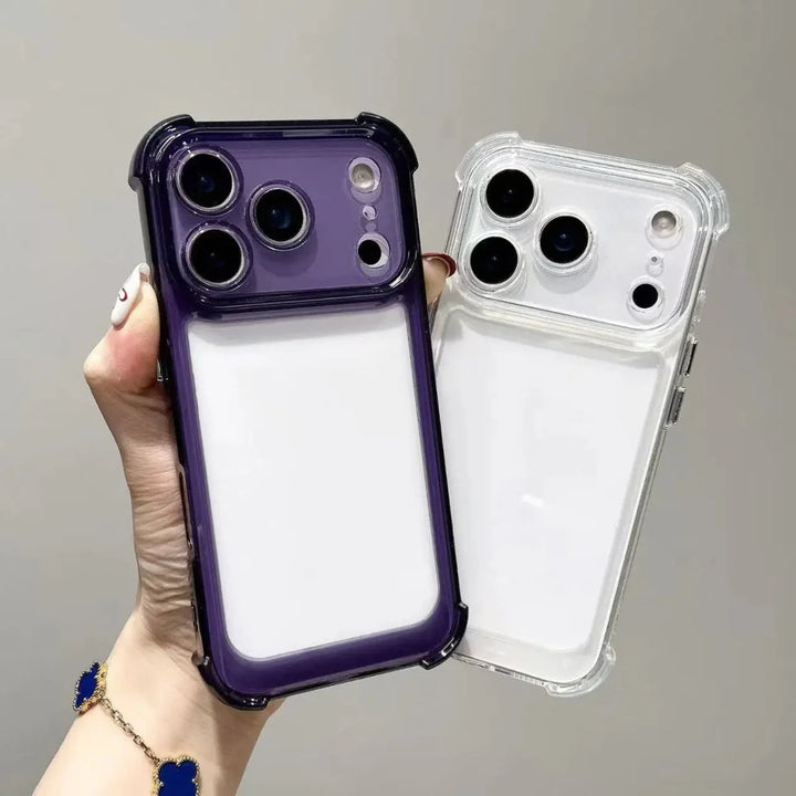 Skanto | AeroGuard – Støtsikker Gjennomsiktig Beskyttelsesdeksel for iPhone 11-17