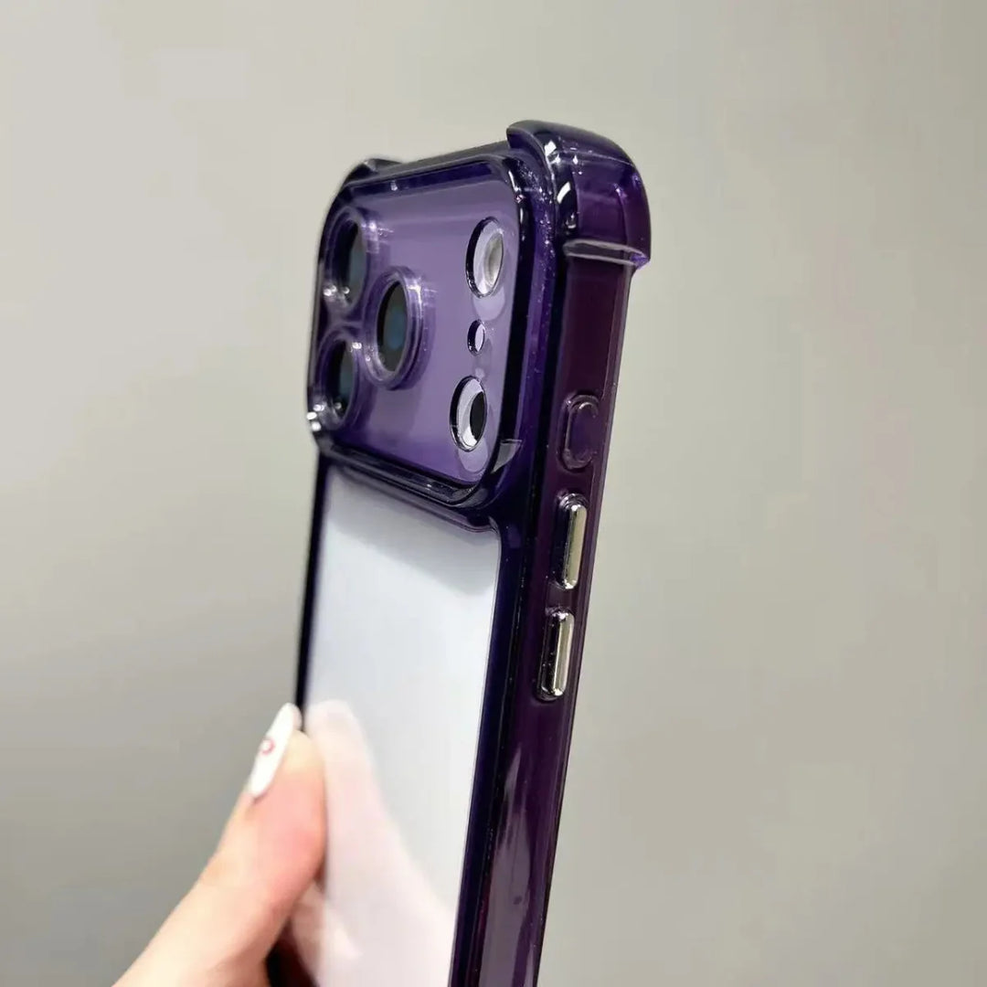 Skanto | AeroGuard – Støtsikker Gjennomsiktig Beskyttelsesdeksel for iPhone 11-17
