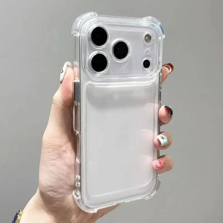 Skanto | AeroGuard – Støtsikker Gjennomsiktig Beskyttelsesdeksel for iPhone 11-17