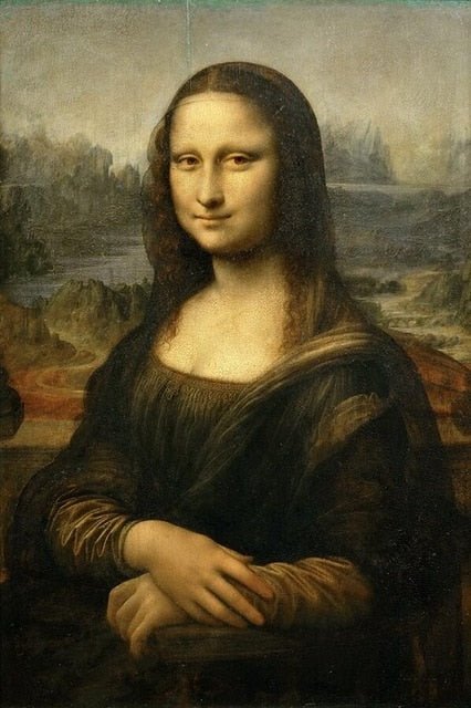 Skanto | Aesthetic Funny Mona Lisa Canvas Plakat