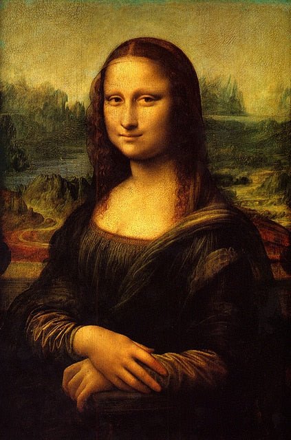 Skanto | Aesthetic Funny Mona Lisa Canvas Plakat