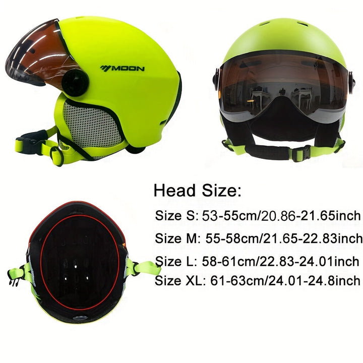 Hochwertiger Skihelm mit Abnehmbaren Teilen – sicher and komfortabel für Outdoor-Aktivitäten