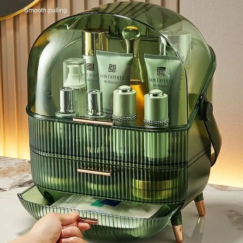 Norvo | opp organiser - Støvbestandig og vanntett kosmetikkboks med elegant design