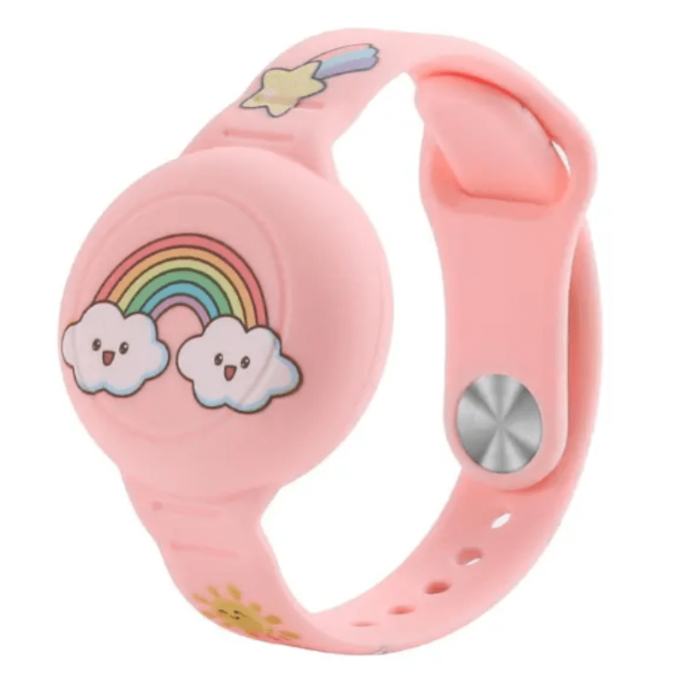 Kindersicheres GPS-armbånd – Silikonhalterung für Tracker
