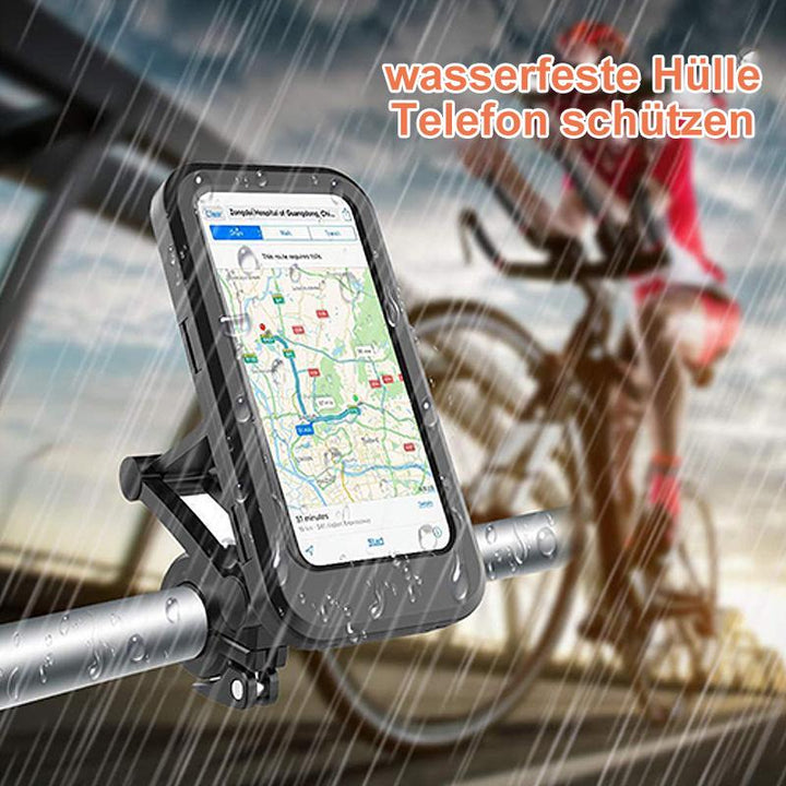 RideCharge Pro – Vanntett telefonholder med USB og 15W trådløs lading for sykkel og el-sykkel | Skanto