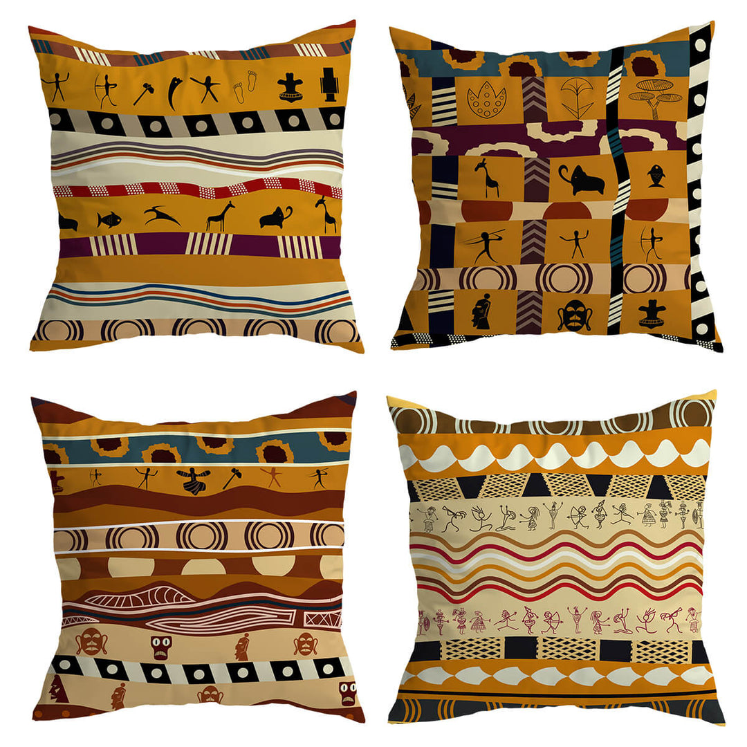 Skanto | Dekorativ pute med afrikansk mønster
