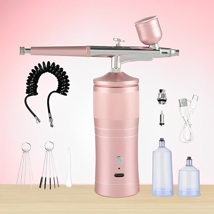 Skanto | Trådløs Mini Airbrush Kit med Kompressor