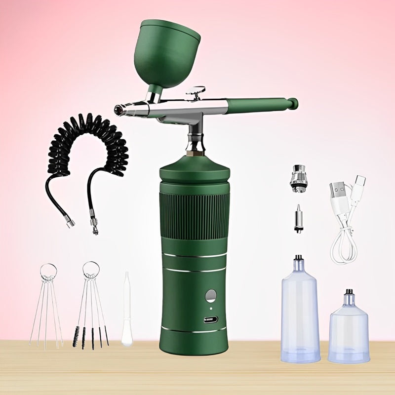 Skanto | Trådløs Mini Airbrush Kit med Kompressor