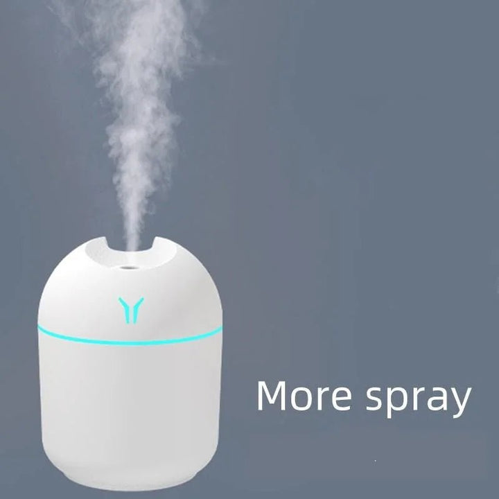 Skanto | AirMist 250 – USB Mini Luftfukter med Aromaterapi Funksjon