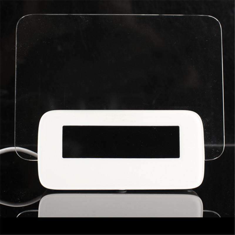 Norvo | Blå LED Fluorescent Digital Vekkerklokke