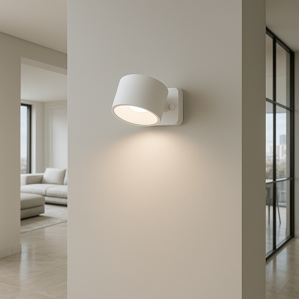 Skanto | ZENLAMP – Trådlamp 360° Rotasjon LED Lampe for Fleksibel Belysning