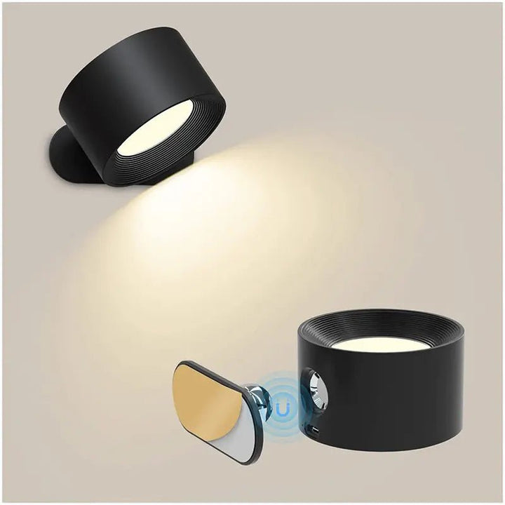 Skanto | ZENLAMP – Trådlamp 360° Rotasjon LED Lampe for Fleksibel Belysning