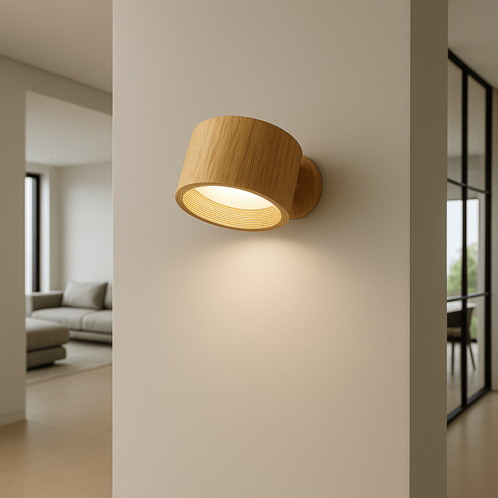 Skanto | ZENLAMP – Trådlamp 360° Rotasjon LED Lampe for Fleksibel Belysning