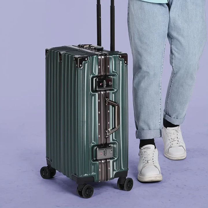 Aluminium ramme hard skall koffert – Genève | Skanto