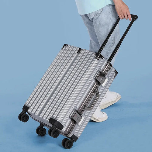 Aluminium ramme hard skall koffert – Genève | Skanto