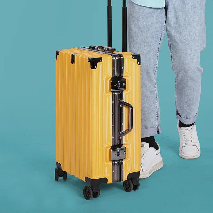 Aluminium ramme hard skall koffert – Genève | Skanto